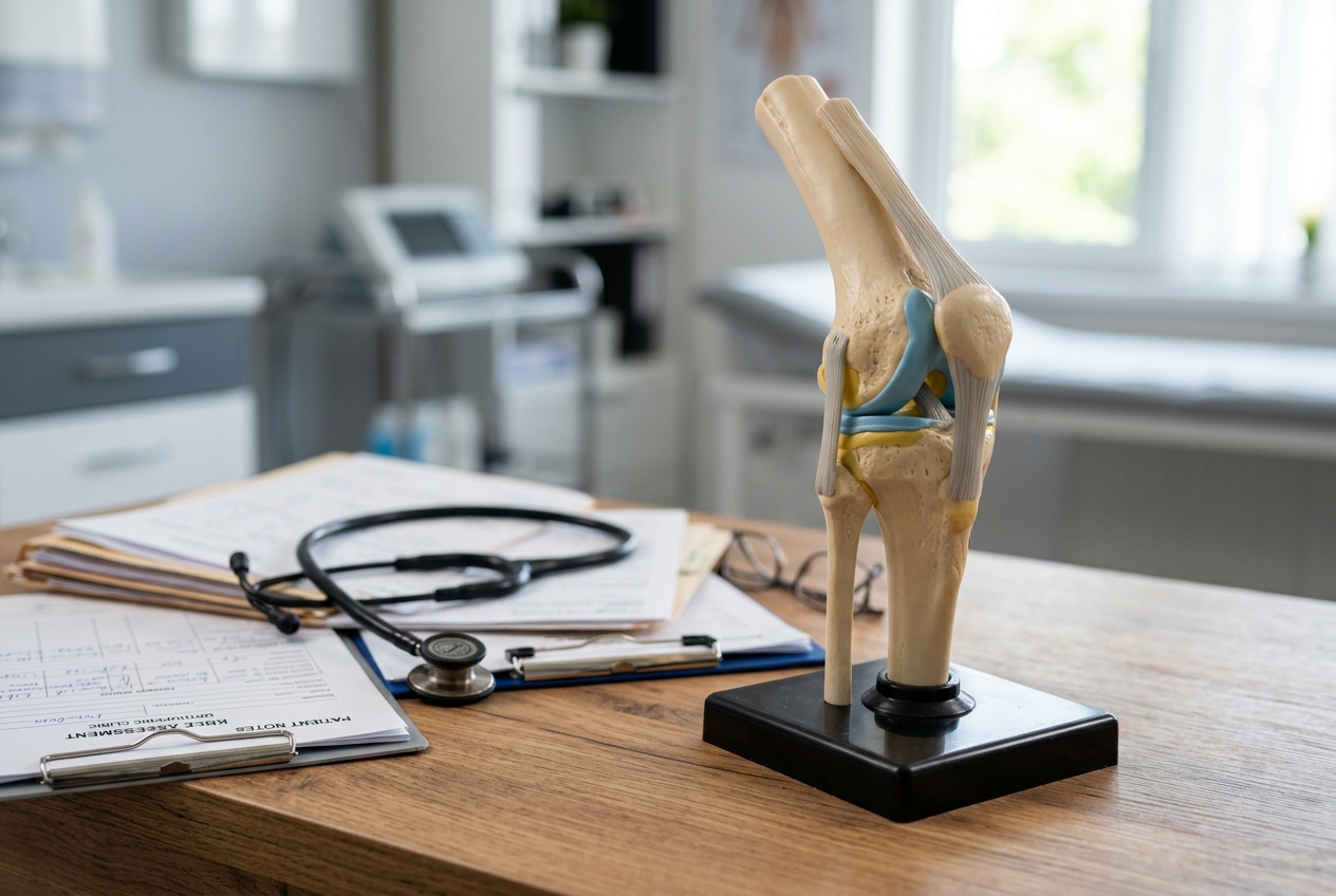 Consulta médica para manejo de dor musculoesquelética